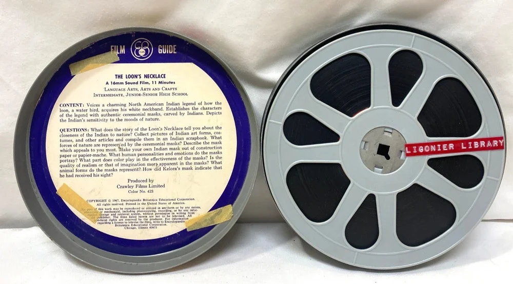 THE LOON'S NECKLACE 16MM FILM ON 7